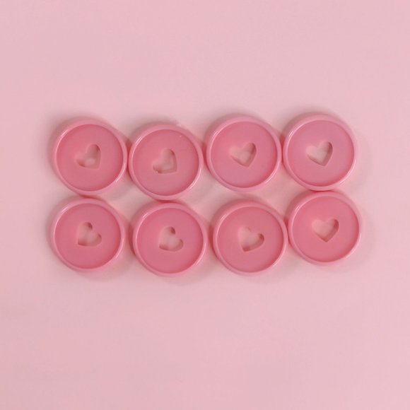 PINK Plastic Discs 1.25in. Happy Planner - Picture 1 of 3